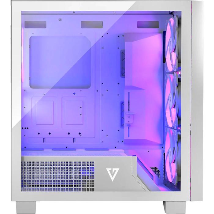 Корпус для комп'ютера Modecom VOLCANO PERUN APEX ARGB 4x140 мм USB 3.0x2/TYPE-C White (AT-PERUN-4F-ARGB-20-00000) - фото 5