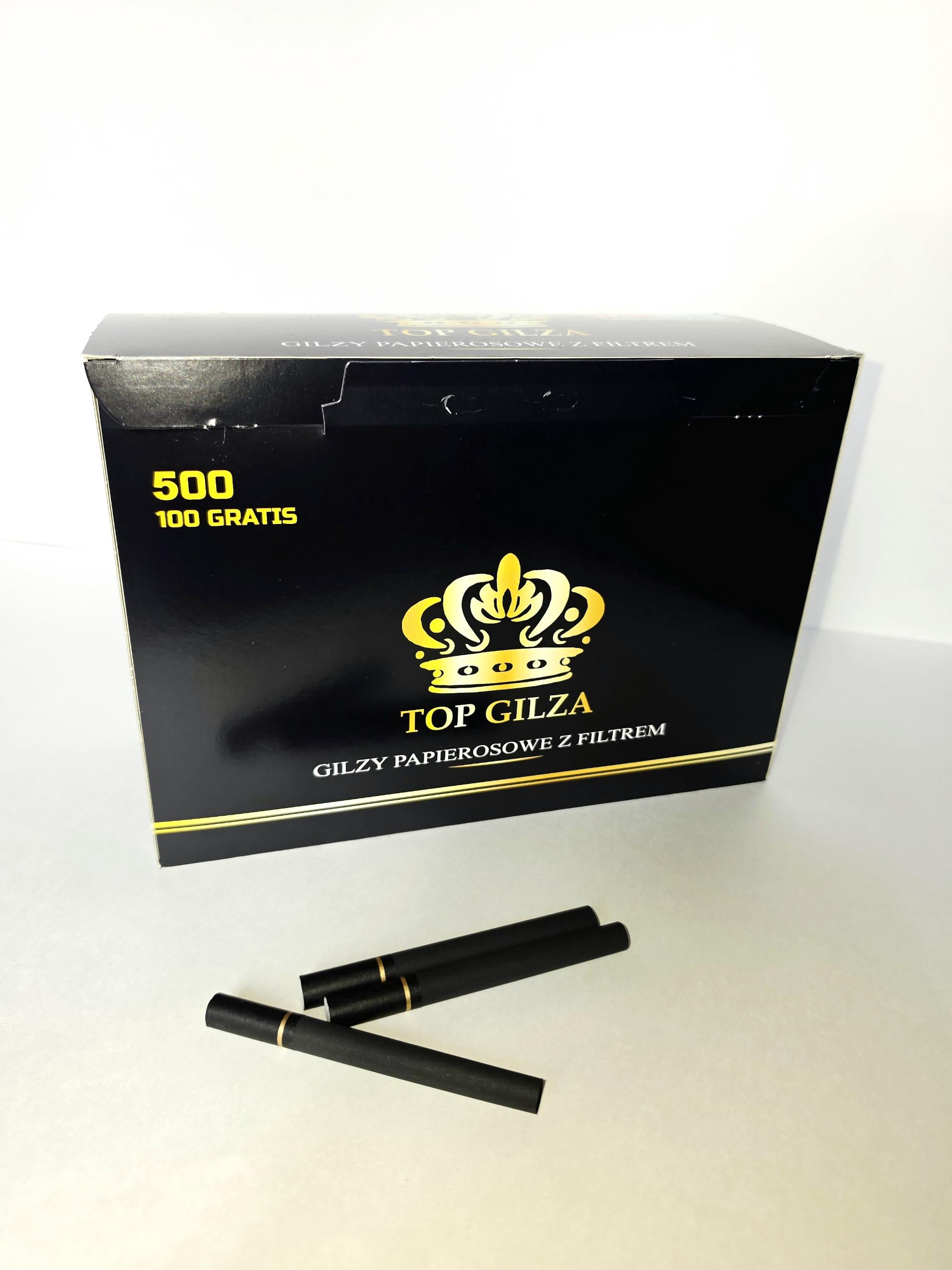 Гильзы для сигарет Top Gilza 500 шт. Черный