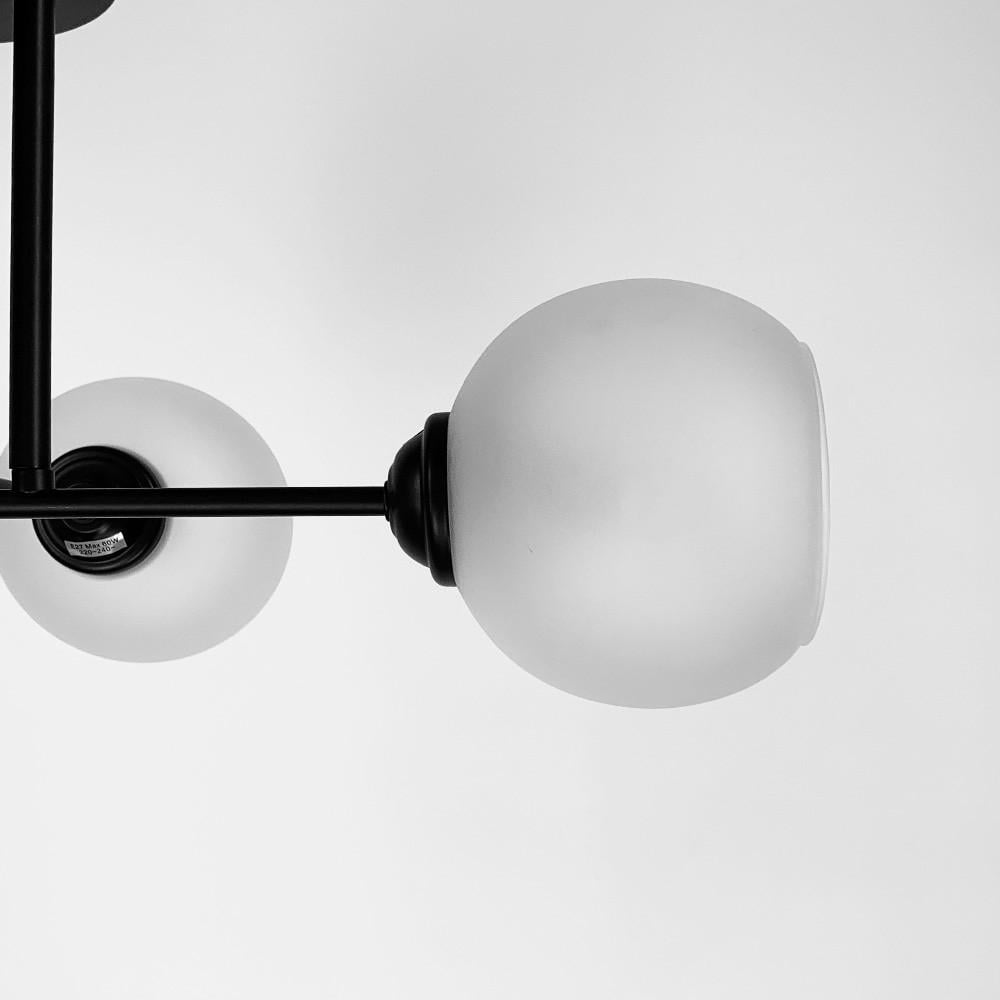 Люстра плафонна на 4 лампи Чорний (4222/4G) - фото 6 Люстра плафонна на 4 лампи Чорний (4222/4G) - фото 6