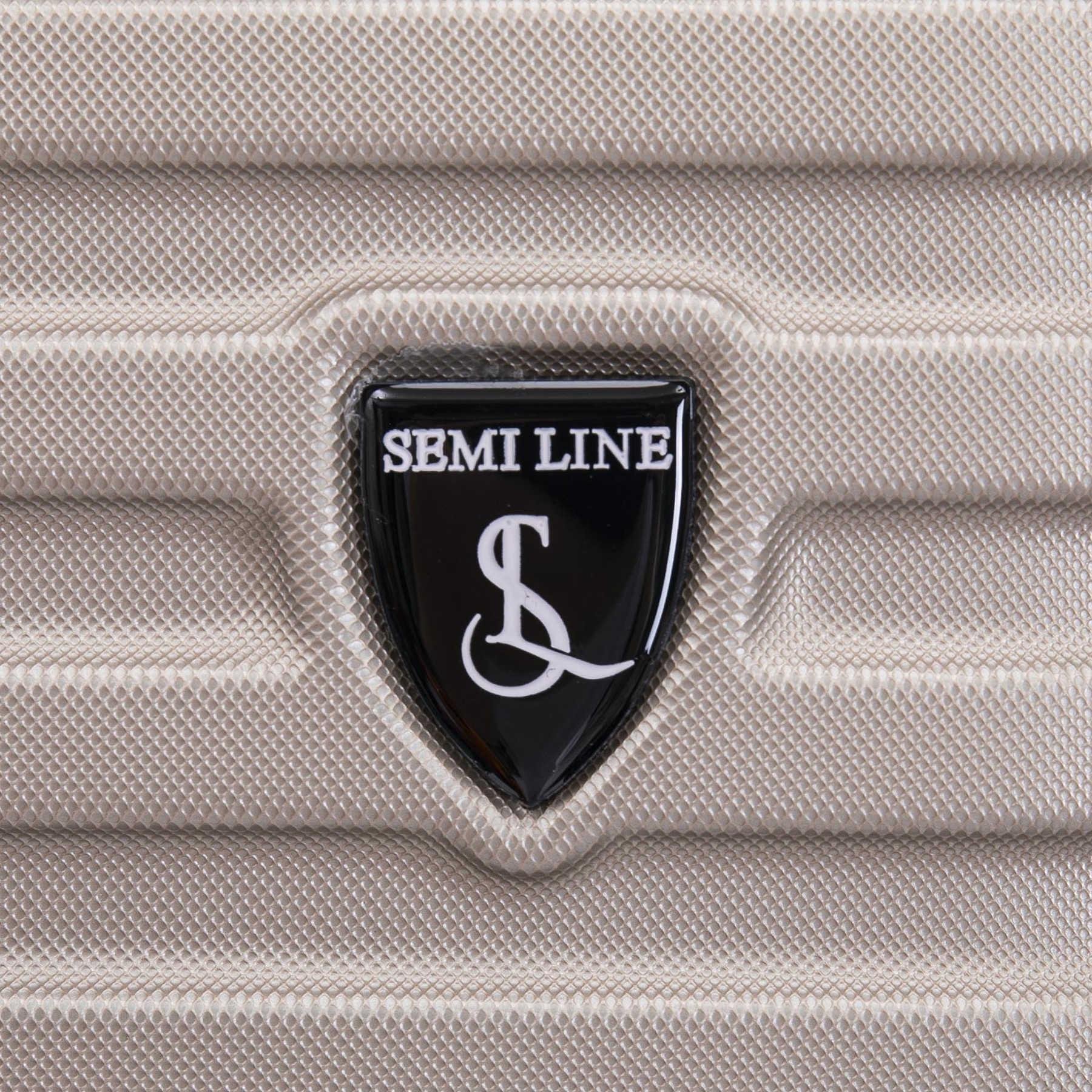 Чемодан SEMI LINE 24" M Champagne (T5864-2) - фото 9 Чемодан SEMI LINE 24" M Champagne (T5864-2) - фото 9