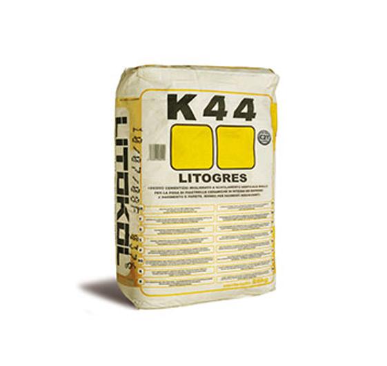 Клей на цементній основі Litokol Litogres 20 кг Сірий (K44)