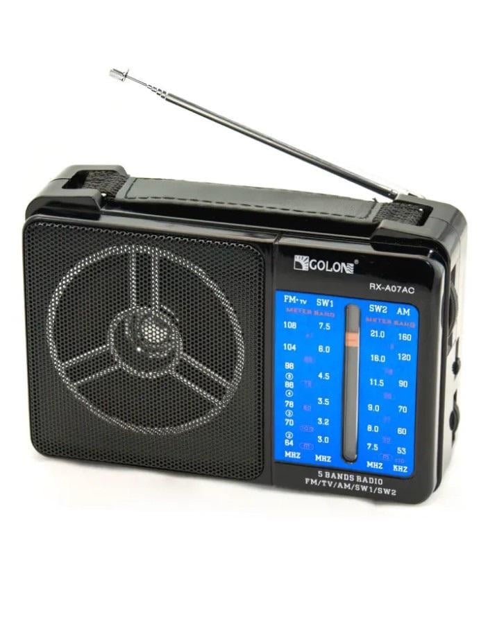 Радиоприемник переносной Golon RX-A07 от сети 220 В/батареек (24403289) - фото 2