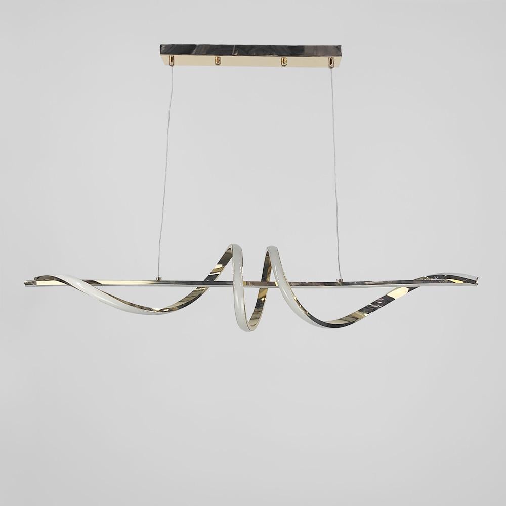 Люстра підвісна Led Lighthouse LNF-17385 GD 70W 100 см Золотий