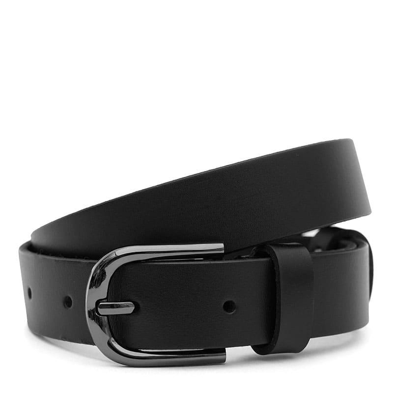 Ремень женский кожаный Borsa Leather 100v1genw35 Black