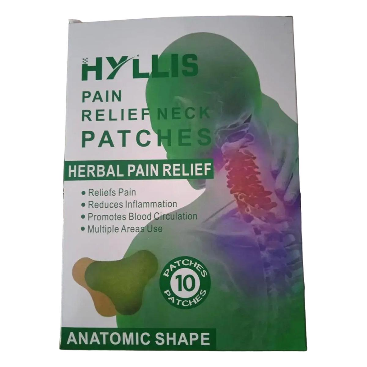 Пластир лікувальний Pain Relief Neck Patches 10 шт. для зняття болю в шиї (ULT-4859094)