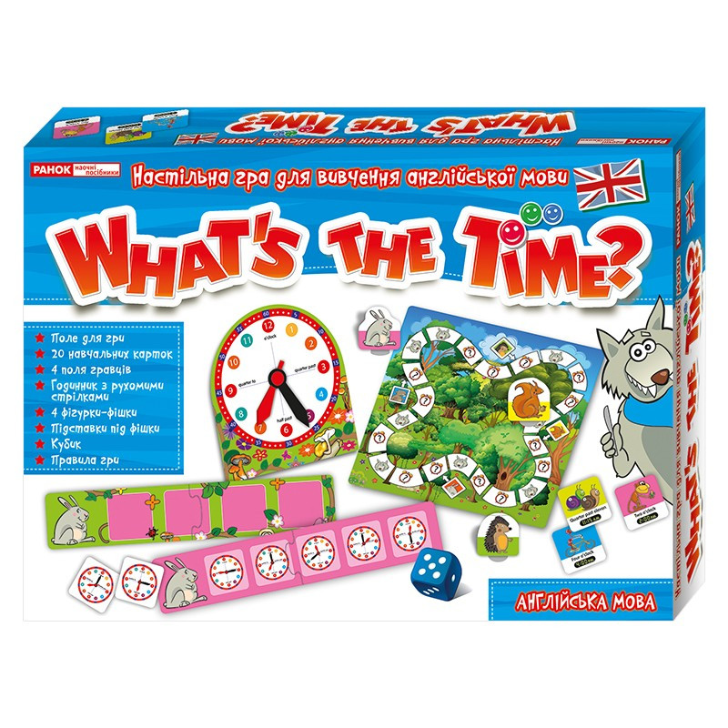 Гра настільна Ranok Creative What's the time (13109072)