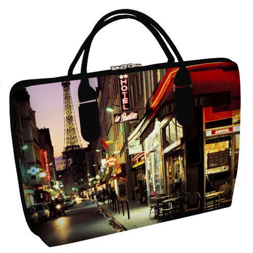 Сумка тканевая Presentville Париж (SW 15N187 BL)
