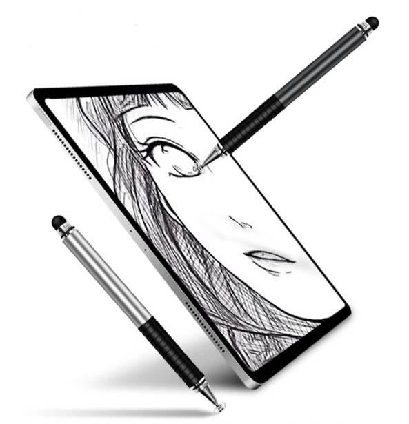 Стилус емкостный двухсторонний для рисования Серебристый (00524P) - фото 4 Стилус емкостный двухсторонний для рисования Серебристый (00524P) - фото 4