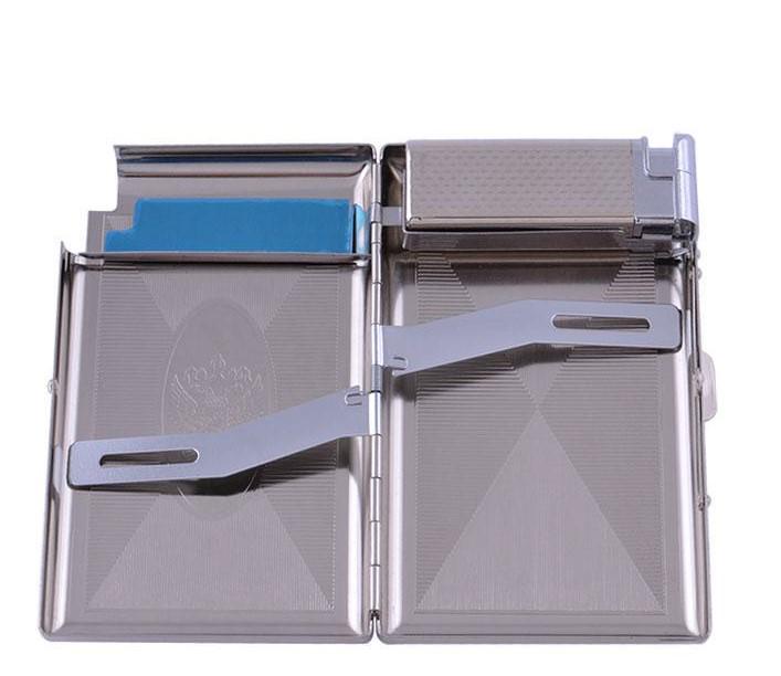 Портсигар The Church на 16 сигарет і запальничка (№XT-3304-6)