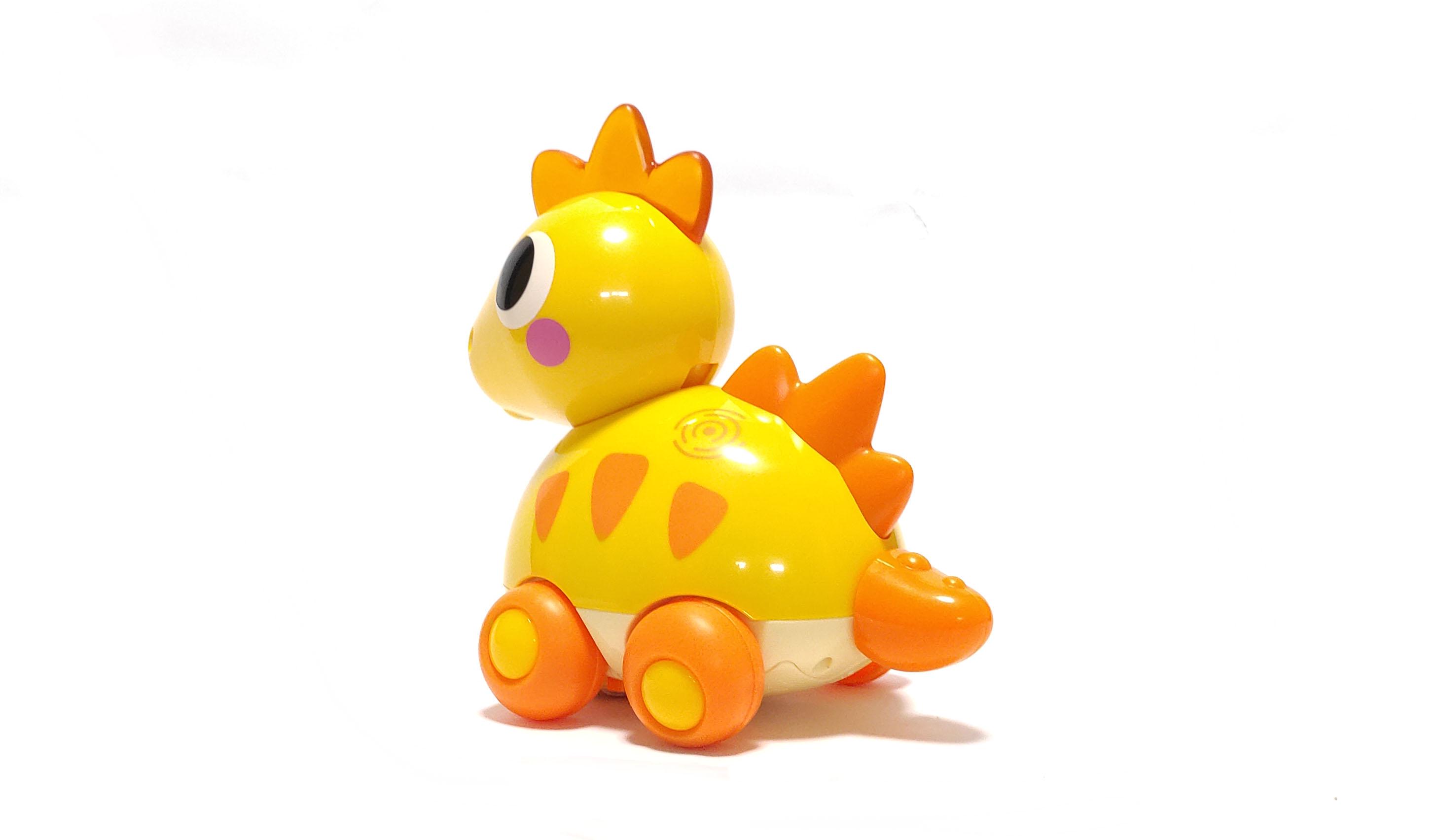 Каталка динозаврик электронная Jia Yue Toys музыкальная 18 см с подсветкой Желтый (91530g) Каталка динозаврик электронная Jia Yue Toys музыкальная 18 см с подсветкой Желтый (91530g)