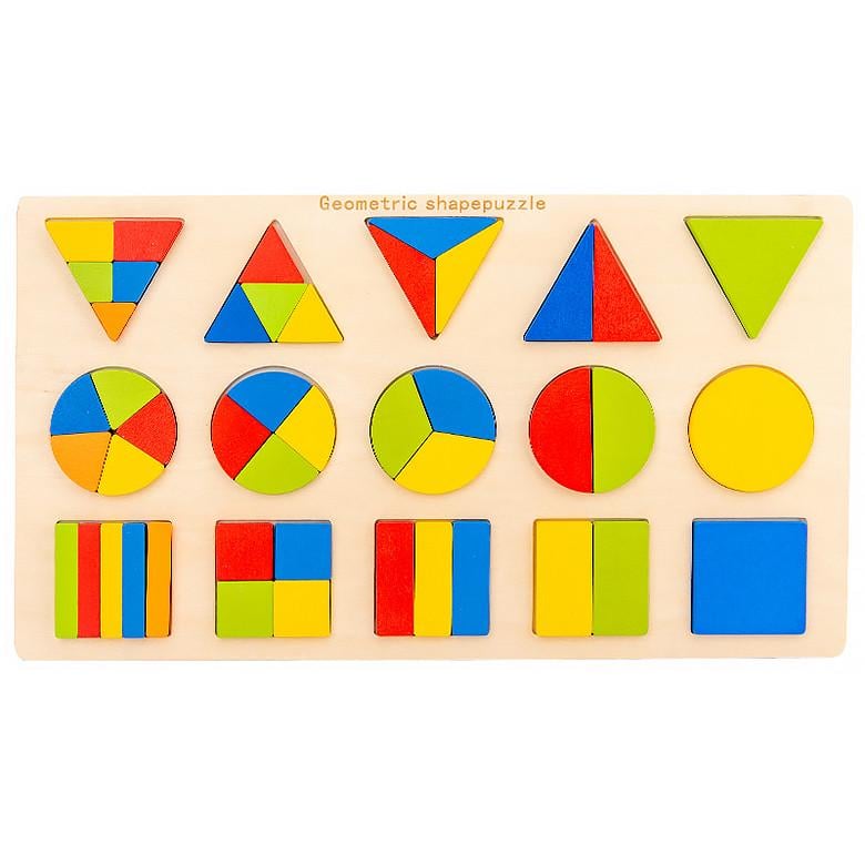 Іграшка розвиваюча Lesko з геометричними фігурками 45 елементів (2093375279)
