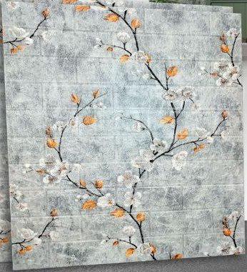 3D-панель самоклеящаяся декоративная Сакура 700x770x3 мм