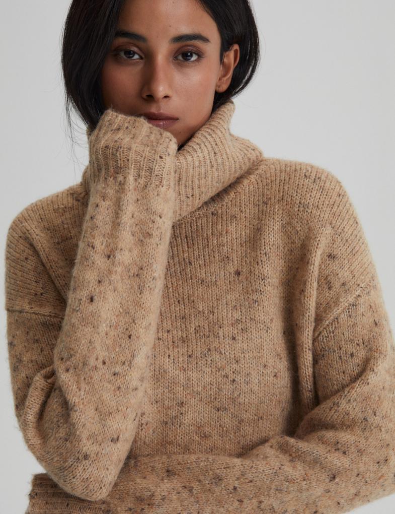 Светр жіночий Diverse SETR M Пісочний (5902598921307) - фото 2