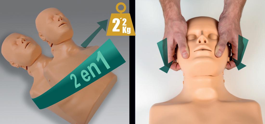 Тренажер для серцево-легеневої реанімації Practiman Advance (26937114) - фото 3