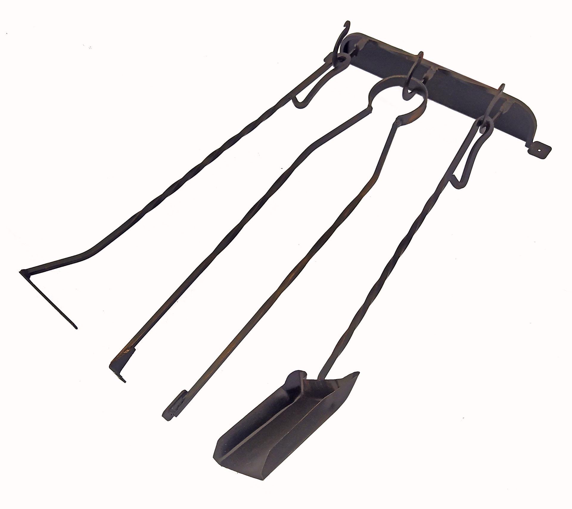 Каминный набор настенный Tzar (TZ-900016) - фото 2 Каминный набор настенный Tzar (TZ-900016) - фото 2