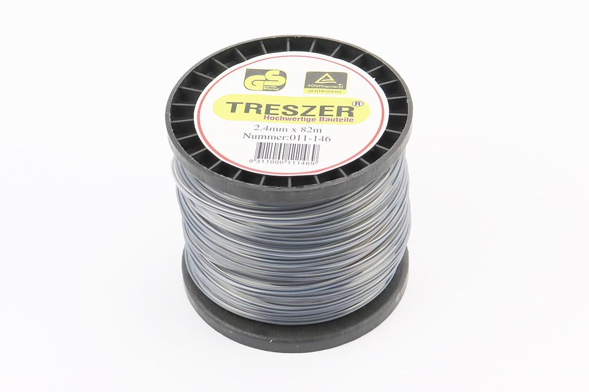 Ліска квадратна двокомпонентна до мотокос d-2,4 мм 82 м Ліска квадратна двокомпонентна до мотокос d-2,4 мм 82 м