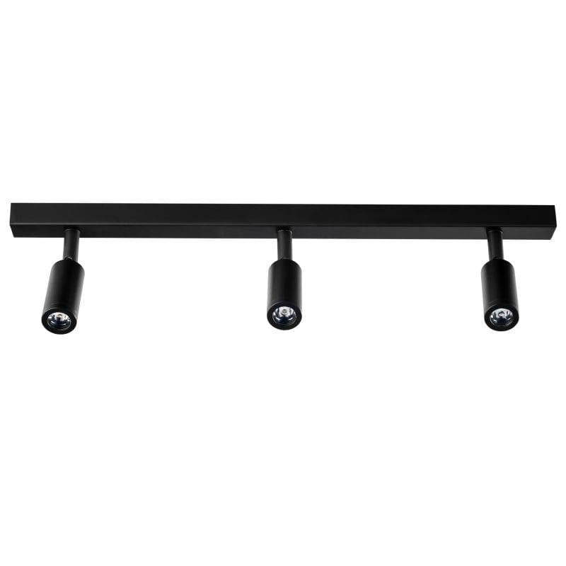 Світильник спот світлодіодний Brille HTL-186/3х3W NW BK (26-493)