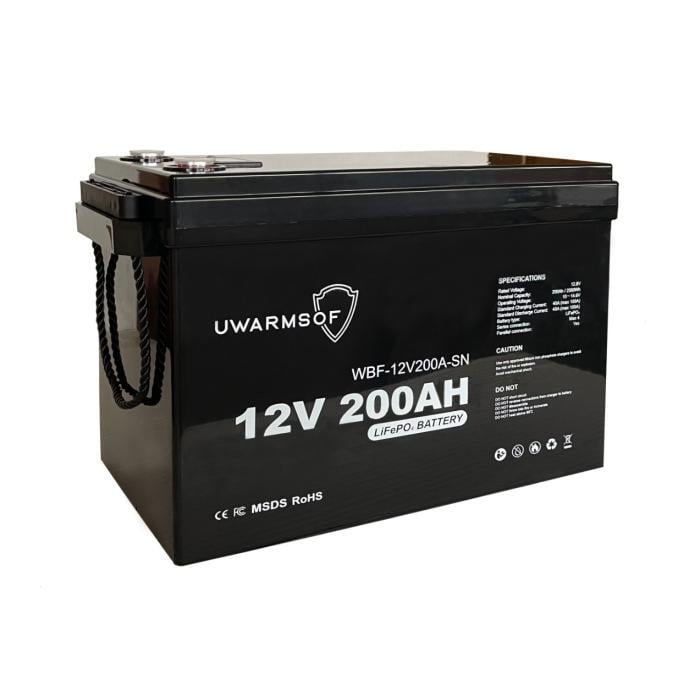 Акумулятор для ДБЖ UWarmsof тяговий 12V 200 Аh (22841533)