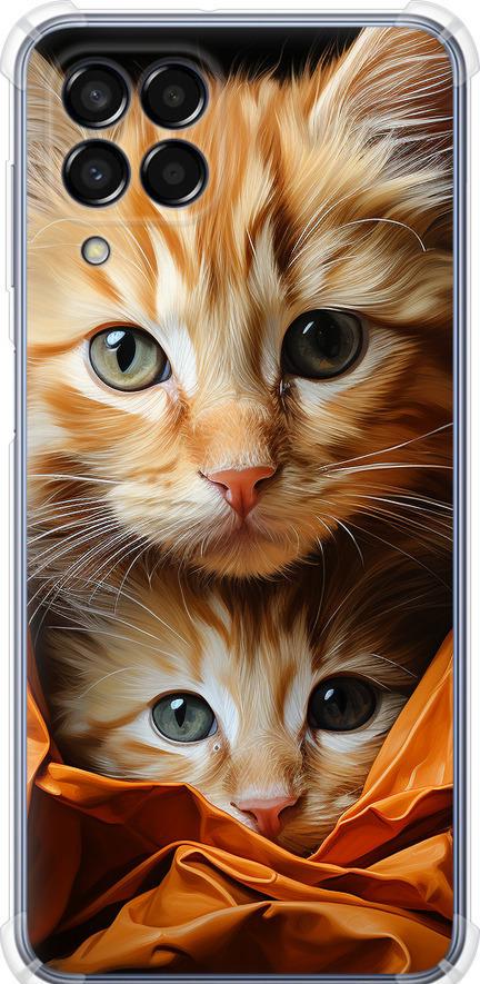 Чехол на Samsung Galaxy M33 M336B Котики 2 (5664sp-2633-42517)