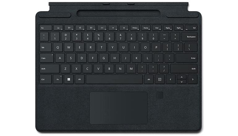 Клавіатура Microsoft Surface Pro Signature Keyboard with Fingerprint Reader Black (8XG-00005)