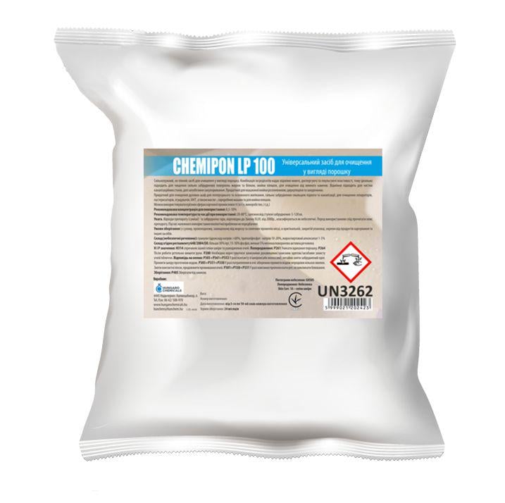 Сильнощелочное непенное порошкообразное моющее средство Кемипон лп 100 Hungaro Chemicals 25 кг (А009)