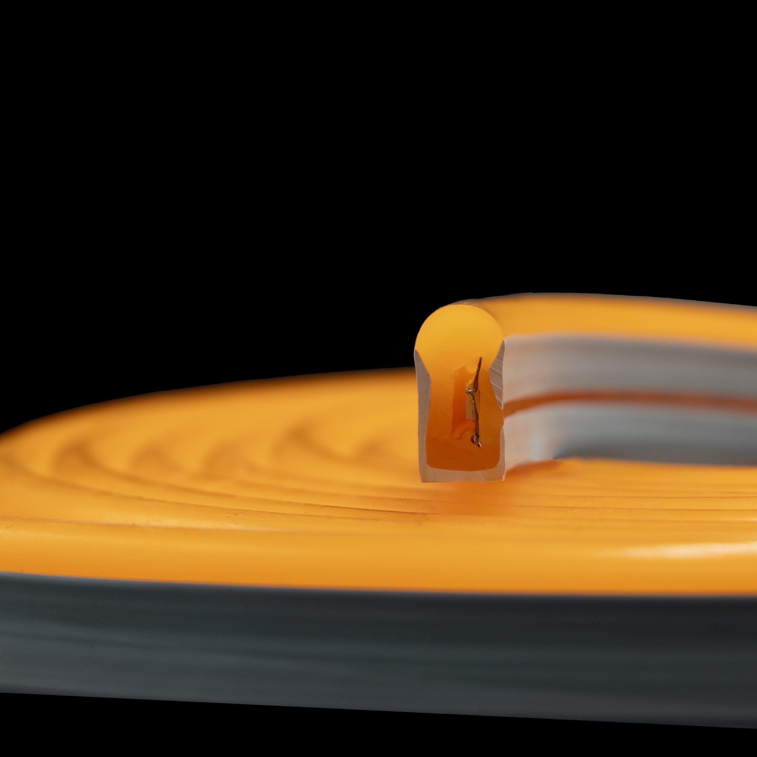 Світлодіодна стрічка неонова Prolum Series LF 8x16 IP68 12V Помаранчевий (120071) - фото 5 Світлодіодна стрічка неонова Prolum Series LF 8x16 IP68 12V Помаранчевий (120071) - фото 5