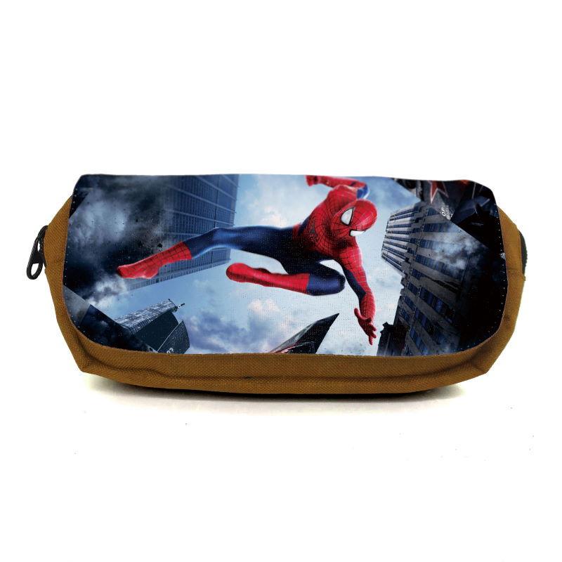 Пенал школьный Паук Spiderman-021 Оранжевый (1560354512)