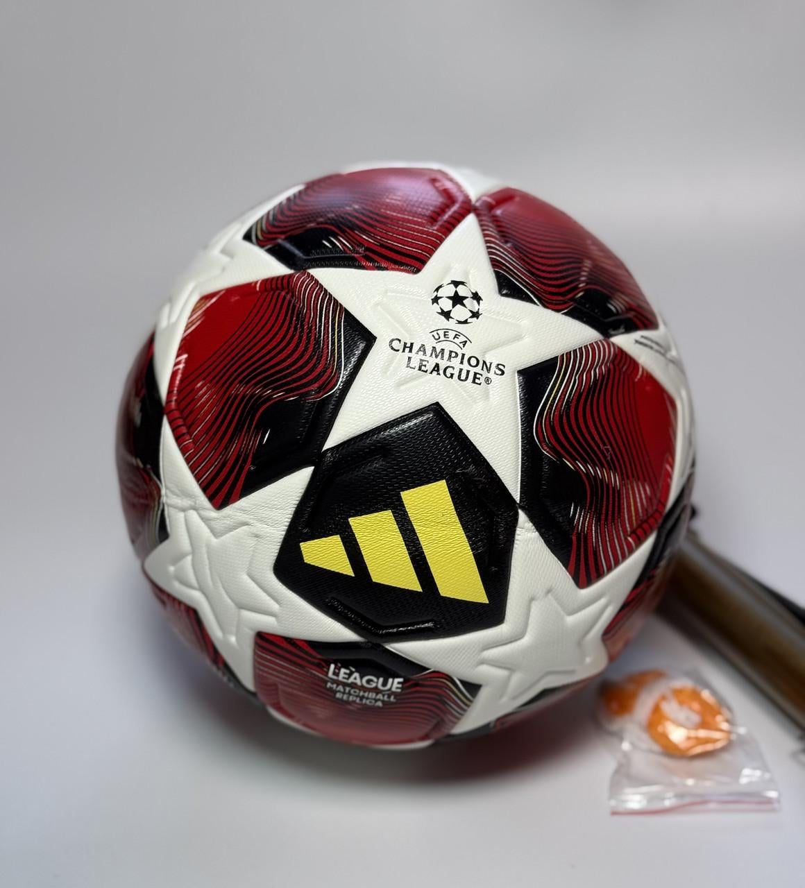 Мяч футбольный champions league UEFA р. 5 Красный
