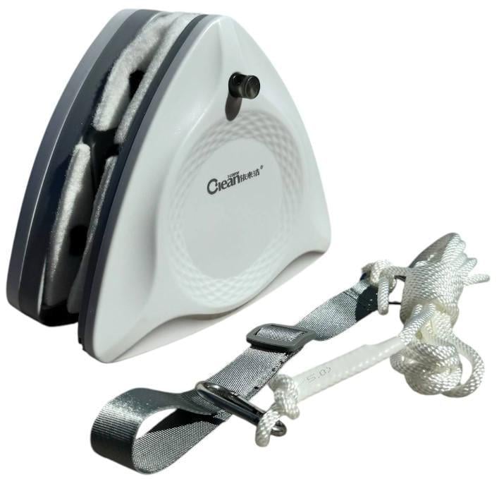 Магнітна щітка для миття вікон з двох сторін 3-32 мм Сірий (2104618525)