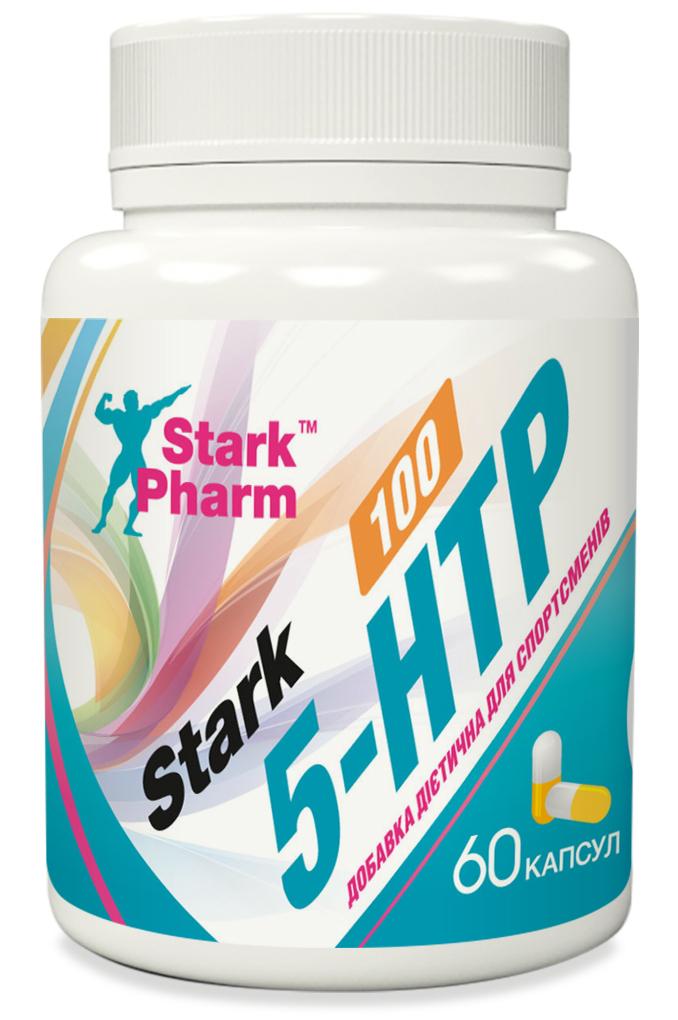 5-HTP Stark Pharm - 100 мг 60 капсул бустер серотоніну 5-гідрокситриптофан оксітріптан
