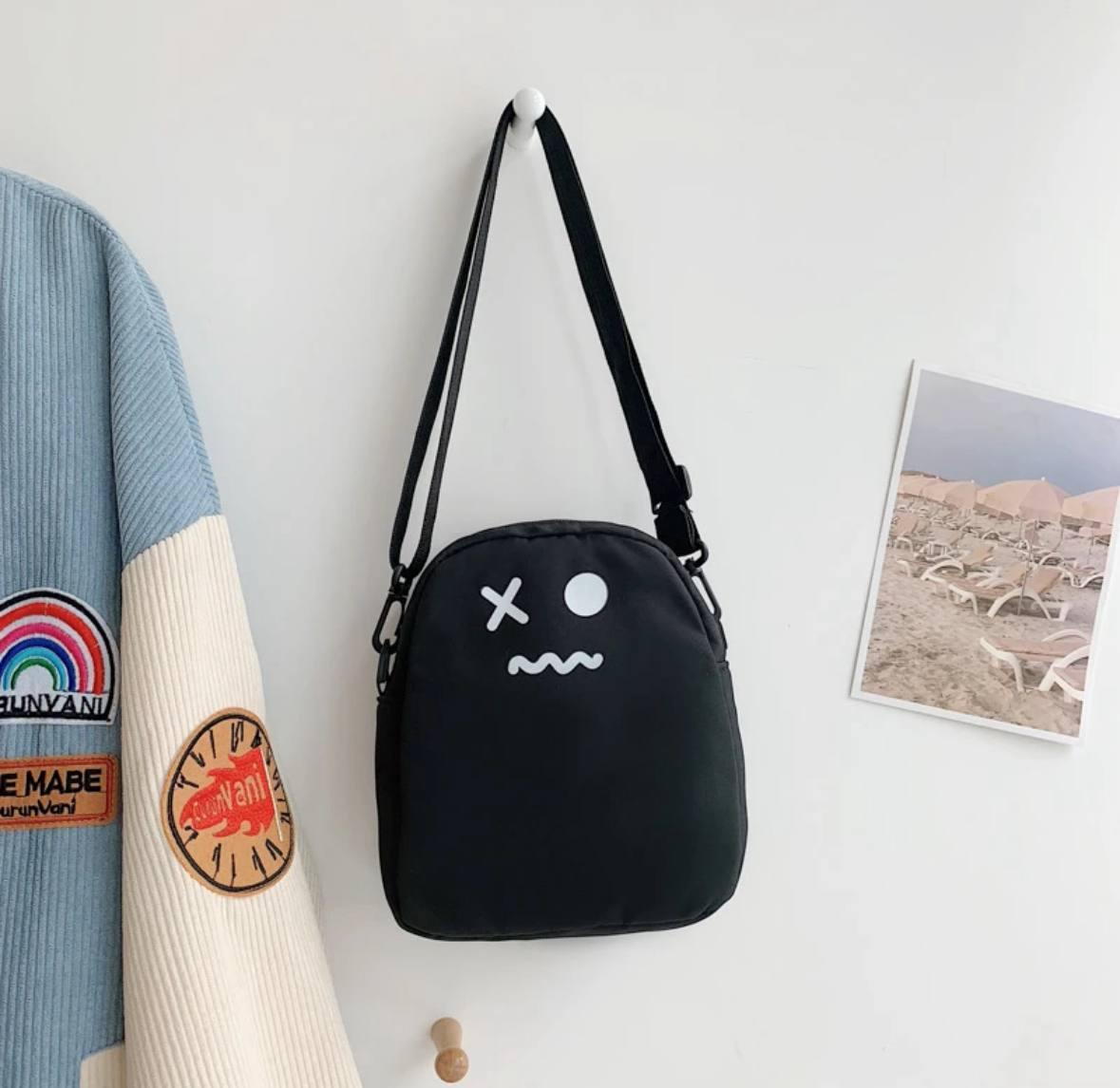 Сумка с медвежонком Тедди для девочки с карманами Черный