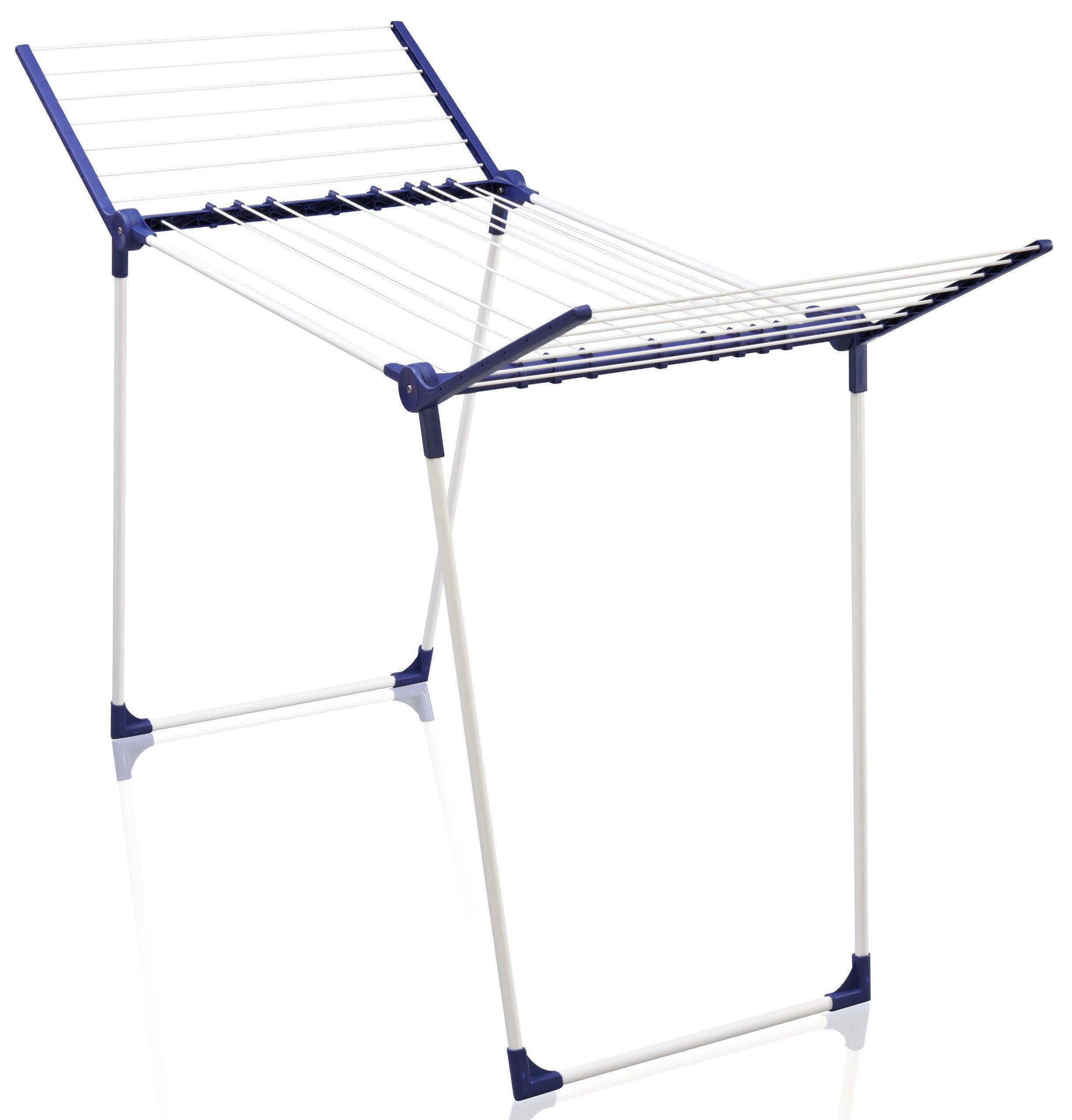 Сушилка напольная для белья Comfort Delux 15 м металлическая до 20 кг Голубой (147-46-30006)