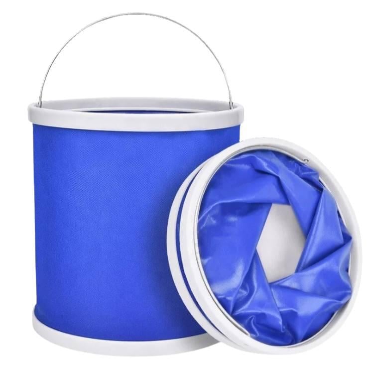 Ведро складное портативное туристическое Bodasan 11 л Синий (FN-CB)