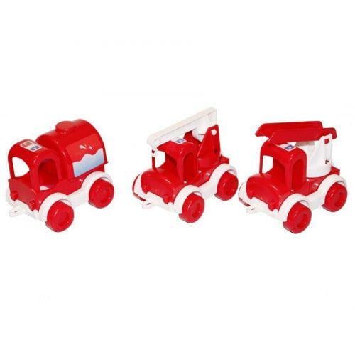 Набор машинок Kid cars Пожарная 3 шт. (101008)