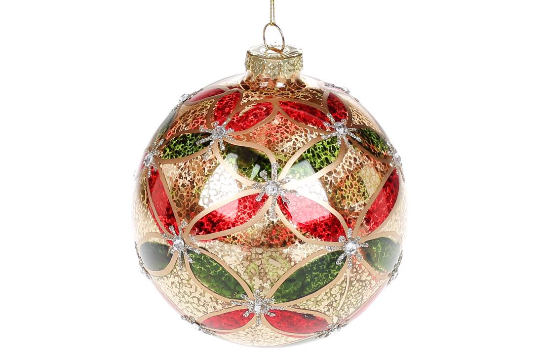 Елочный шар BonaDi 10 см (NY15-753)