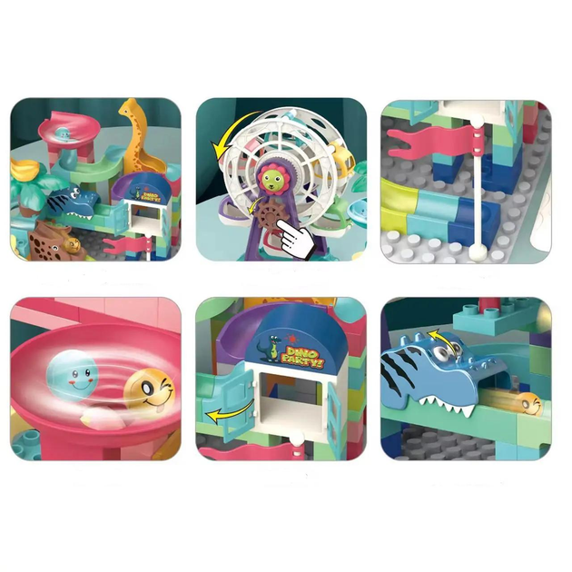 Конструктор для дітей Bibi-inn Дино-парк 146 дет. (24849773) - фото 4 Конструктор для дітей Bibi-inn Дино-парк 146 дет. (24849773) - фото 4