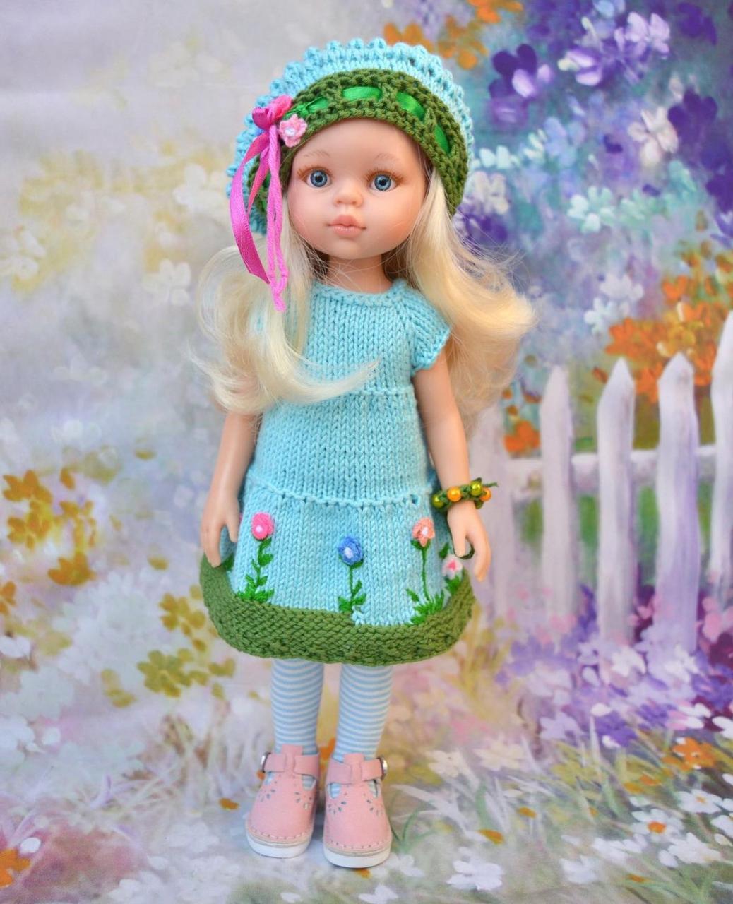 Кукла Paola Reina Цветочное лето Адриана ручная работа лимитированная