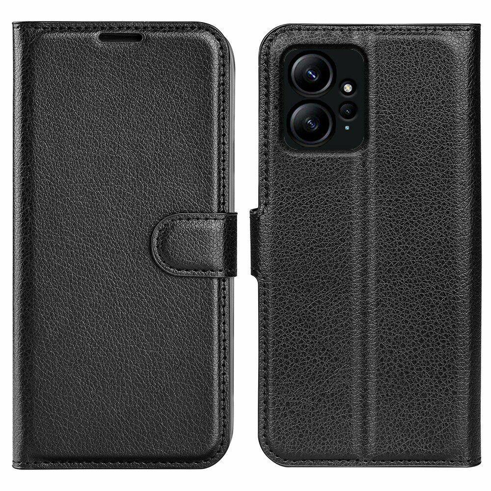 Чехол-Книжка с карманами для карт для Poco X5 Pro 5G Черный (121016_1)
