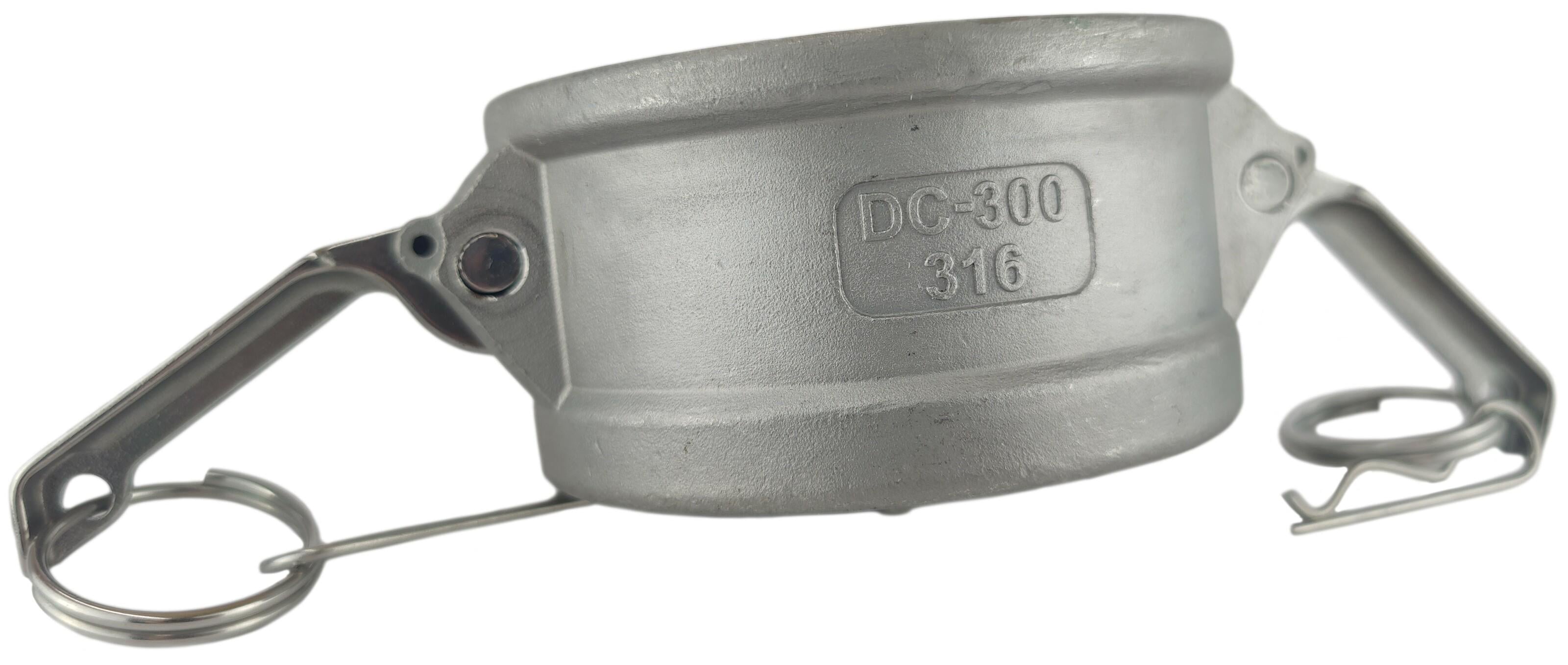 Муфта camlock тип DС для штуцеров ШРЗ нержавеющая сталь DC-300 3" (50262048)