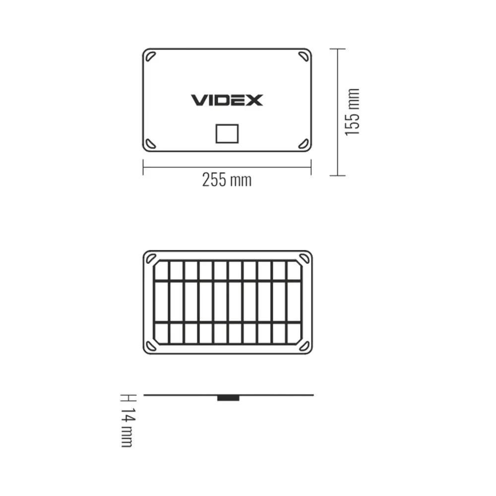 Солнечная панель Videx 1хUSB 5W 5,3V IP68 0,91A 255х155 мм (483520) - фото 9