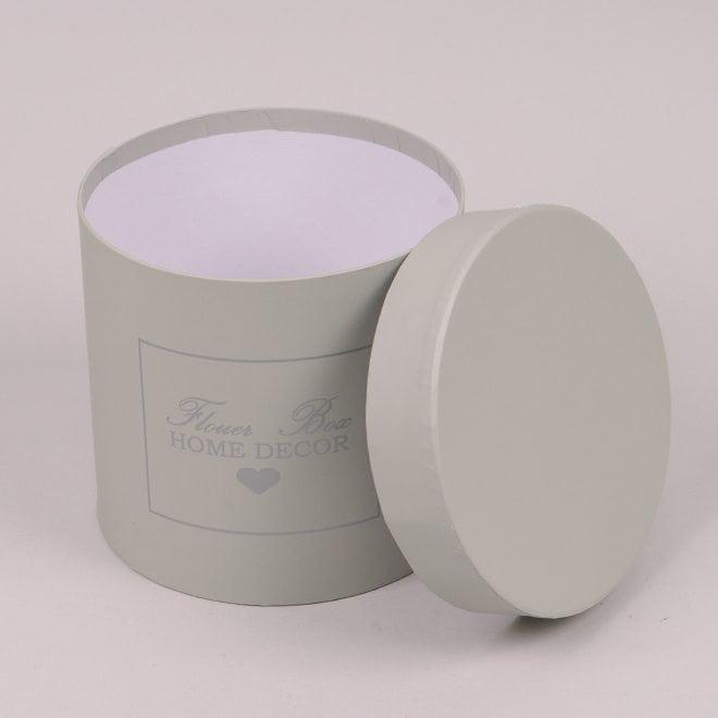 Комплект коробок для цветов Flora 2 шт. Серый (39912) - фото 2