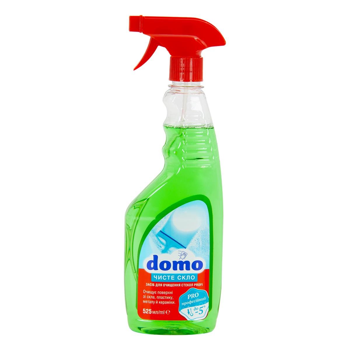 Средство для очистки стекол DOMO PROFI 525 мл