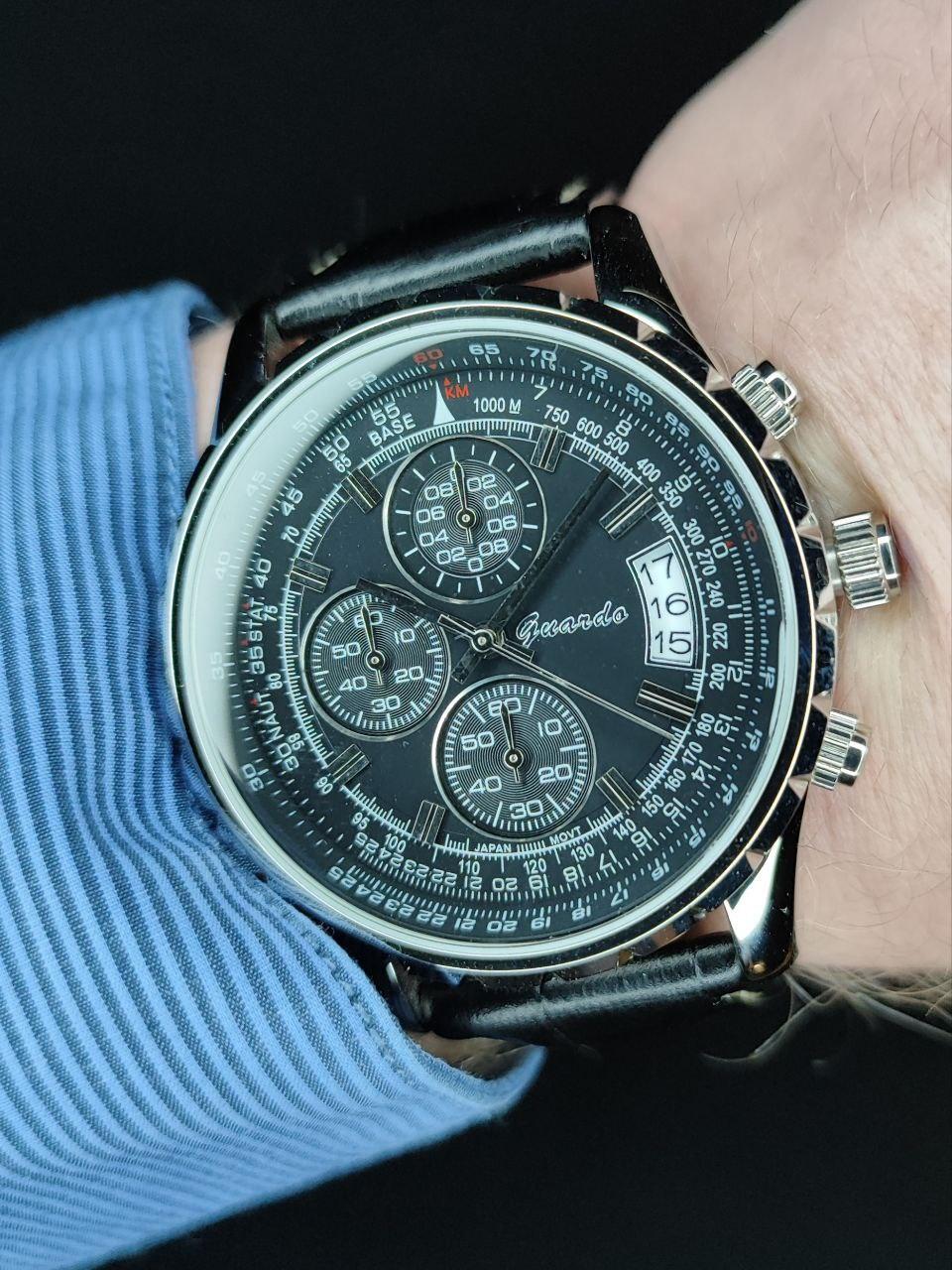 Наручные часы мужские Guardo LUXURY S02557R (2935816869)