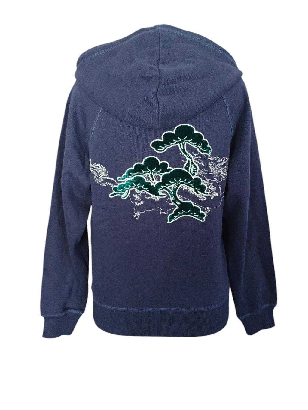 Толстовка XS Темно-синий (8093210wer) - фото 2