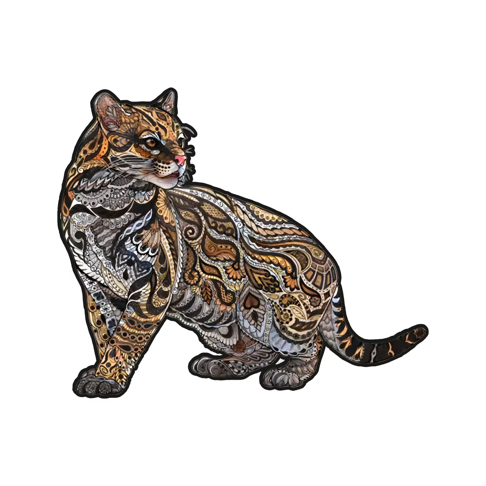 Пазл дерев'яний Таємнича Пума А3 (1165-10)