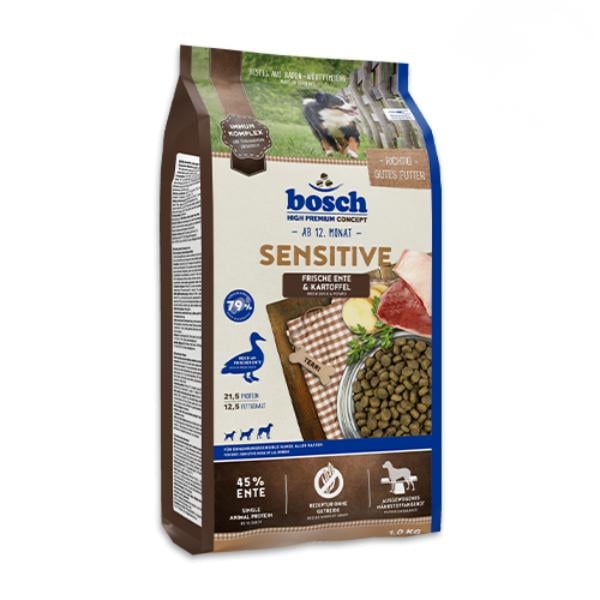 Корм сухой для собак Bosch Sensitive Duck&Potato Сенсетив с уткой и картошкой 1 кг