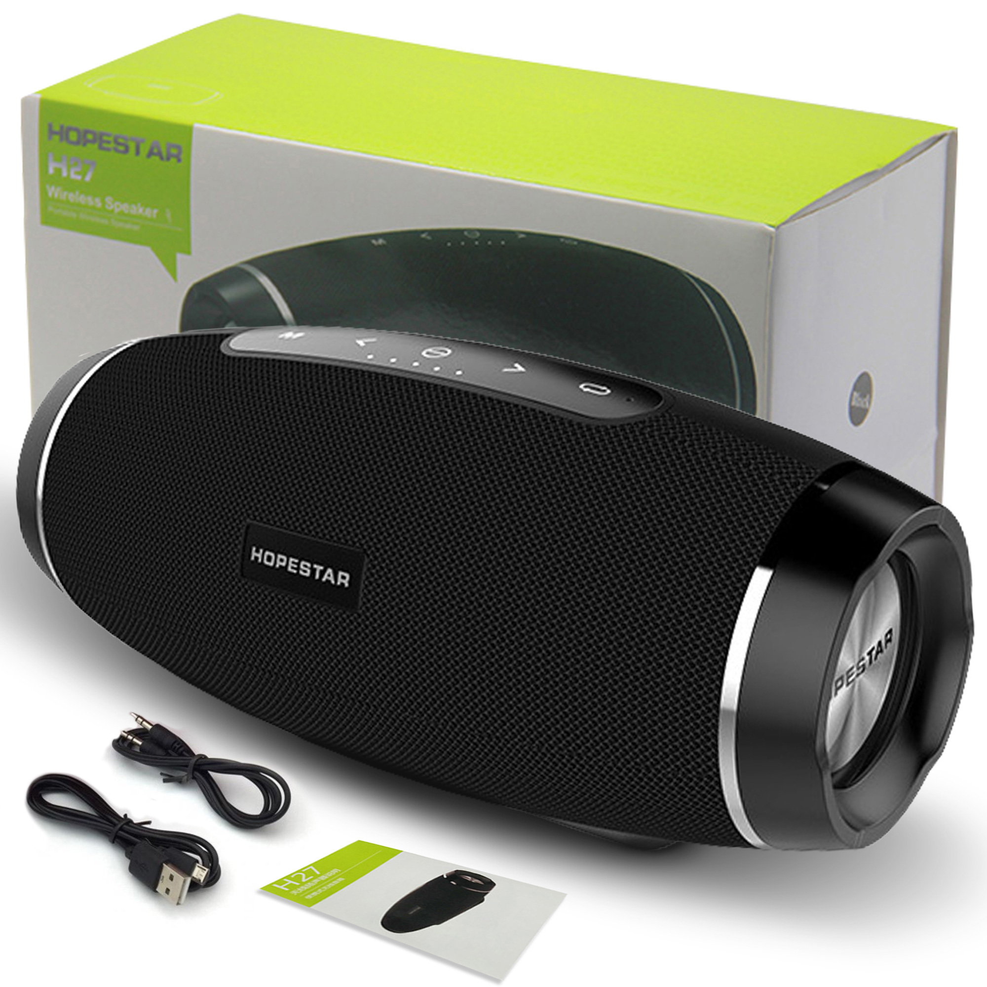 Акустическая система Hopestar PowerBank H27 Черный - фото 1 Акустическая система Hopestar PowerBank H27 Черный - фото 1