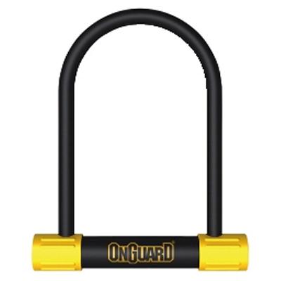 Замок U-образный Onguard BULLDOG STD LM размер скобы 115x230 мм/11 мм поворотные крепления на раму 4 ключа/1 с подсветкой