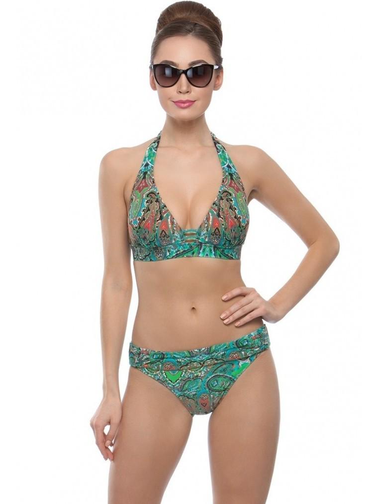 Купальник роздільний Charmante WP111806 75D м'яка чашка Бірюзовий/Зелений