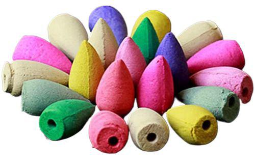 Смешанные натуральные благовония Роза/Жасмин/Лаванда/Османтус/Сакура 30 шт.